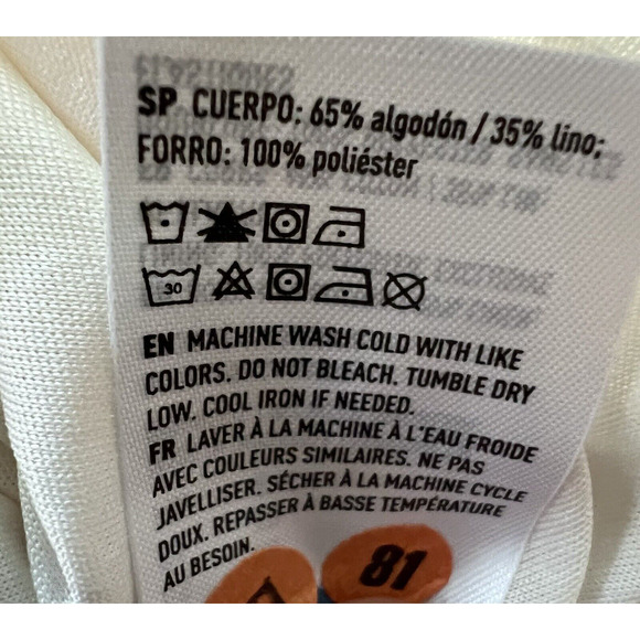 AMERICAN EAGLE Size XS Multicolor Striped Linen Blend Halter Dress Pockets NWT - Picture 7 of 10